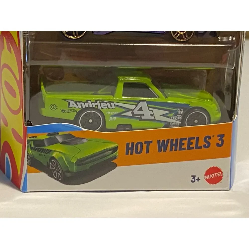 Hot Wheels' 3 Pack Circle Trucker 2 HWPD High Speed Enforcer Purple Car